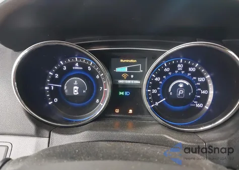 2014 Hyundai Sonata Limited z USA, uszkodzony, nr VIN 5NPEC4AC3EH921782